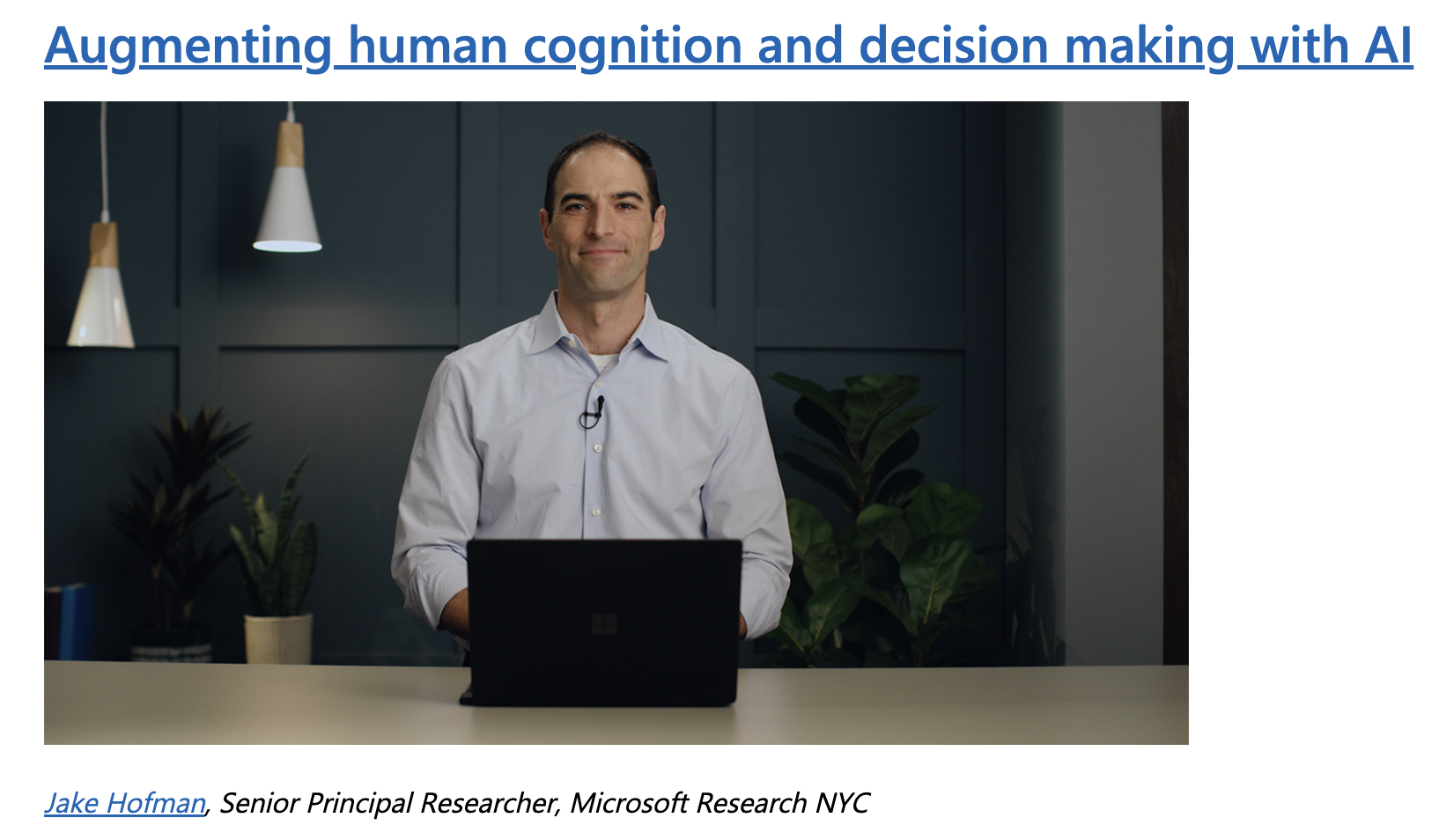 Augmenting Human Cognition and Decision Making with AI